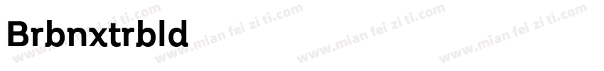 Boriboon Extrabold字体转换